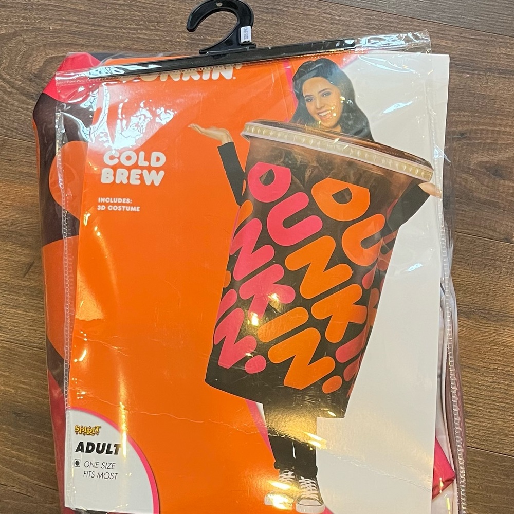 Dunkin Donuts Iced Coffee Halloween Costume!